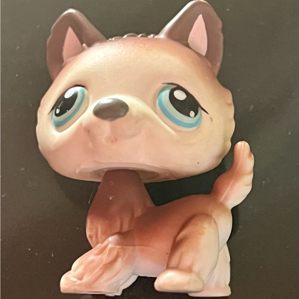 Littlest Pet Shop LPS Husky #68 2005 Vintage